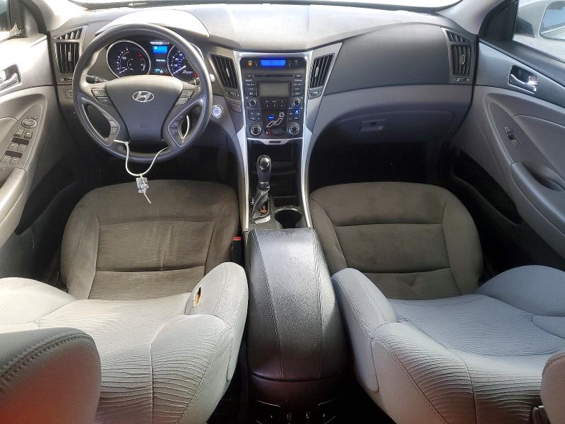 KMHEC4A40DA069062 - 2013 HYUNDAI SONATA WHITE photo 8