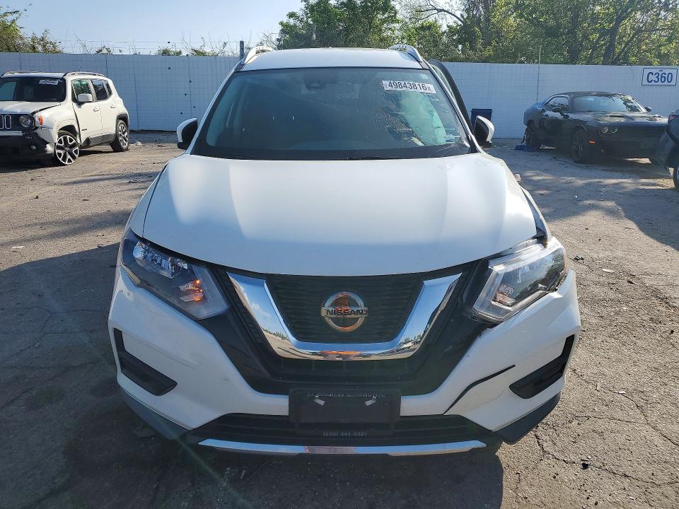 KNMAT2MT7LP539853 - 2020 NISSAN ROGUE Biały zdjęcie 5