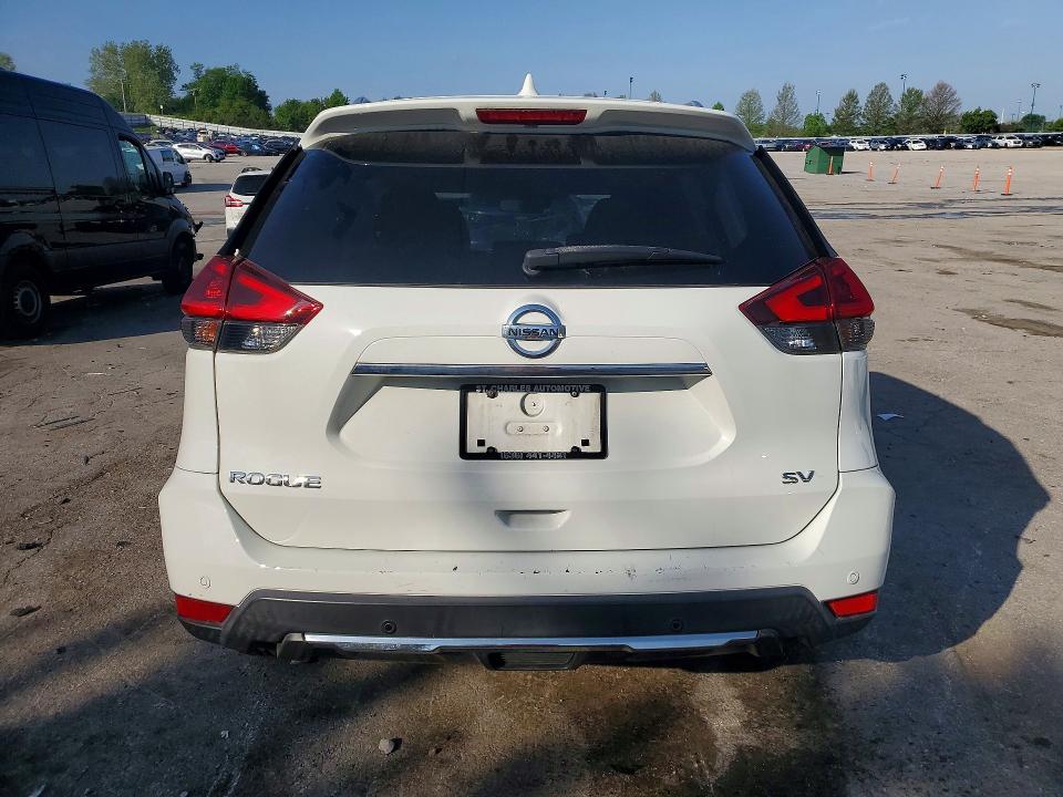 KNMAT2MT7LP539853 - 2020 NISSAN ROGUE Biały zdjęcie 6