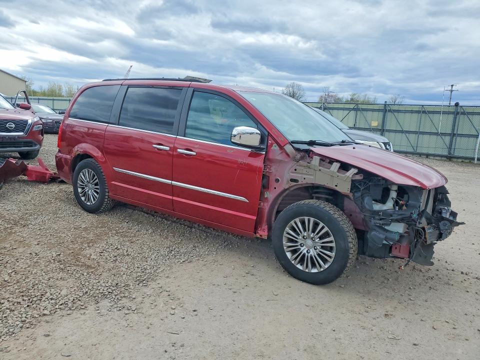 2C4RC1CG8ER143756 - 2014 CHRYSLER TOWN & COUNTRY RED photo 4
