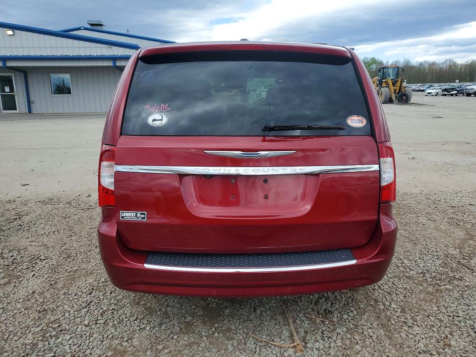 2C4RC1CG8ER143756 - 2014 CHRYSLER TOWN & COUNTRY RED photo 6