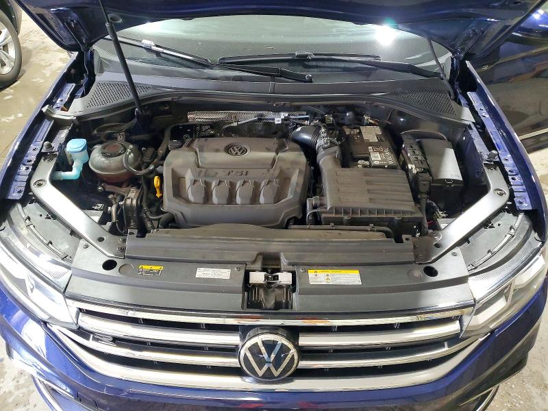 3VV4B7AX2RM104761 - 2024 VOLKSWAGEN TIGUAN BLUE photo 12