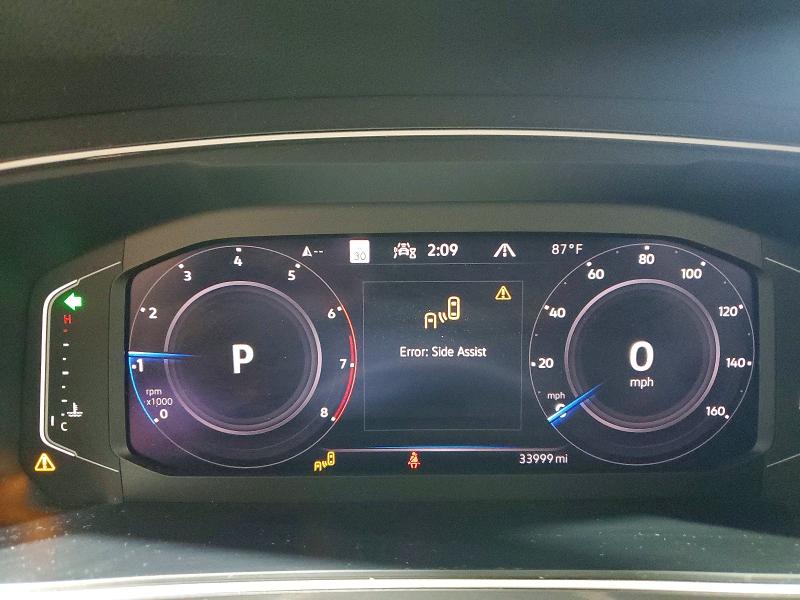 3VV4B7AX2RM104761 - 2024 VOLKSWAGEN TIGUAN BLUE photo 9