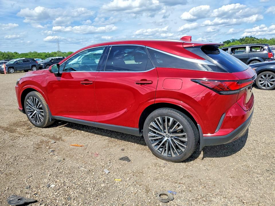 2T2BBMCA3SC076654 - 2025 LEXUS RX 350H Kırmızı fotoğraf 2