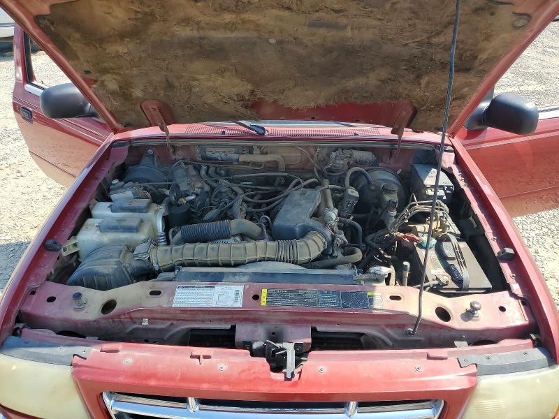 1FTYR14V92PB75359 - 2002 FORD RANGER Burgundipunane foto 11