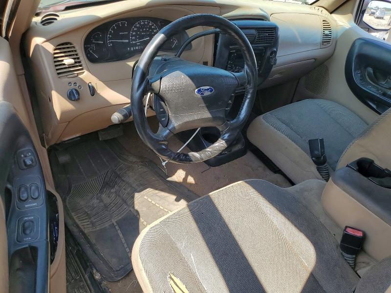 1FTYR14V92PB75359 - 2002 FORD RANGER Burgundipunane foto 8