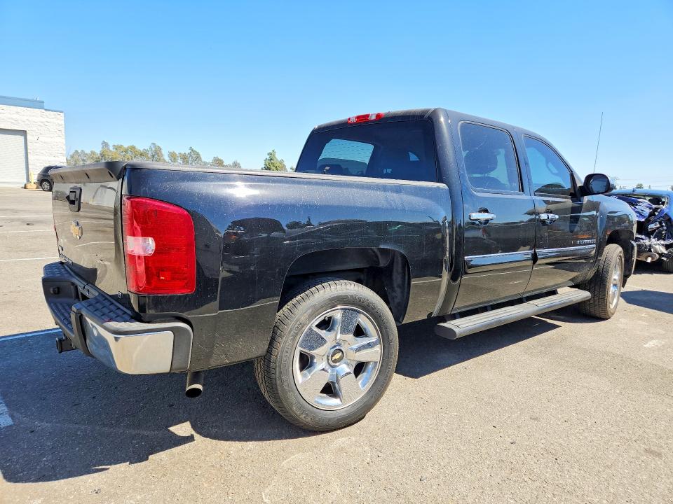 3GCRCSE00AG192584 - 2010 CHEVROLET SILVERADO BLACK photo 3