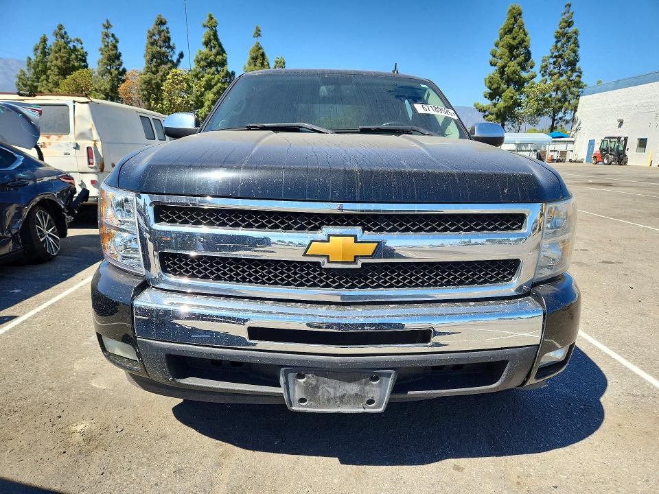 3GCRCSE00AG192584 - 2010 CHEVROLET SILVERADO BLACK photo 5