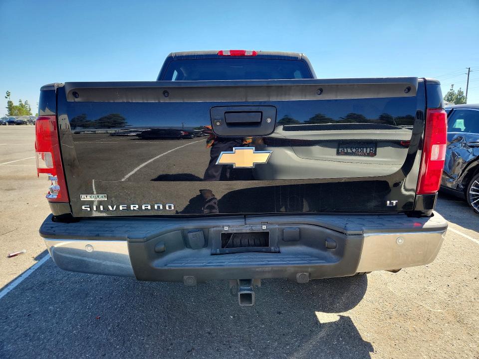 3GCRCSE00AG192584 - 2010 CHEVROLET SILVERADO BLACK photo 6