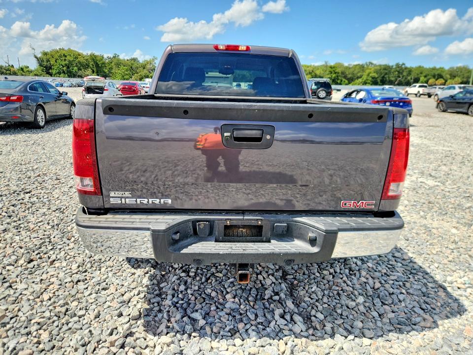 3GTRCVE00AG241090 - 2010 GMC SIERRA GRAY photo 6