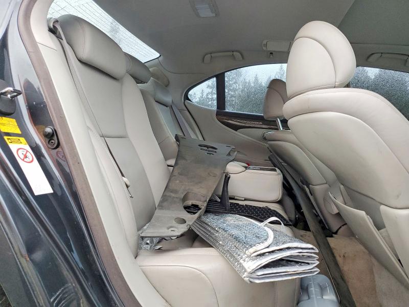 JTHBL46F575042453 - 2007 LEXUS LS 460 GRAY photo 10