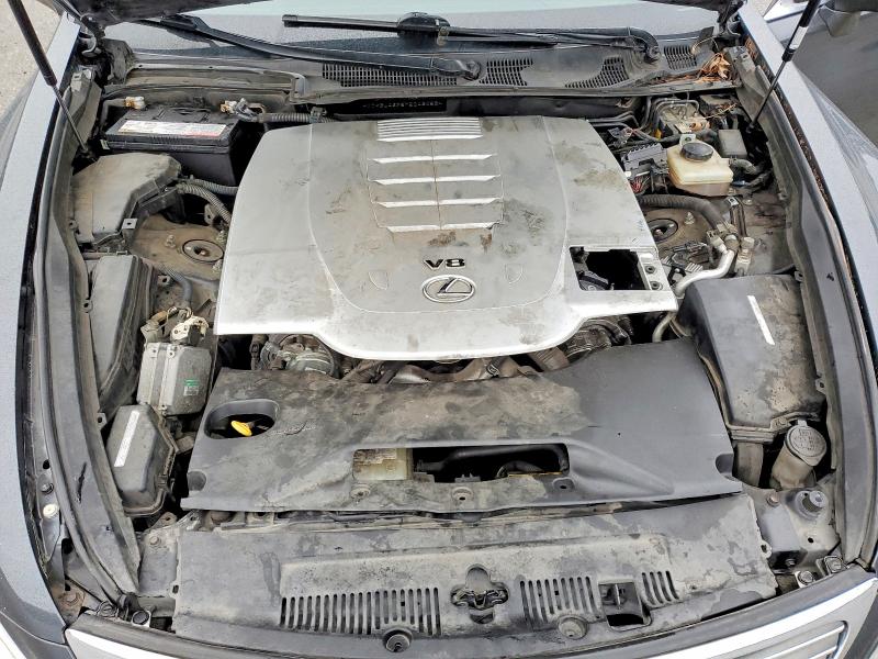 JTHBL46F575042453 - 2007 LEXUS LS 460 GRAY photo 11