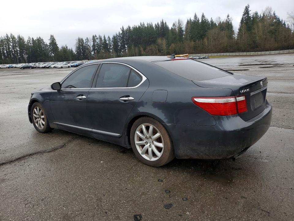 JTHBL46F575042453 - 2007 LEXUS LS 460 GRAY photo 2