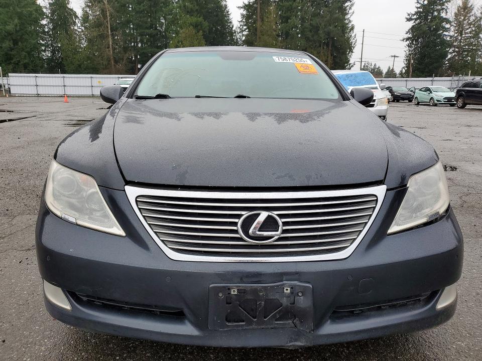 JTHBL46F575042453 - 2007 LEXUS LS 460 GRAY photo 5