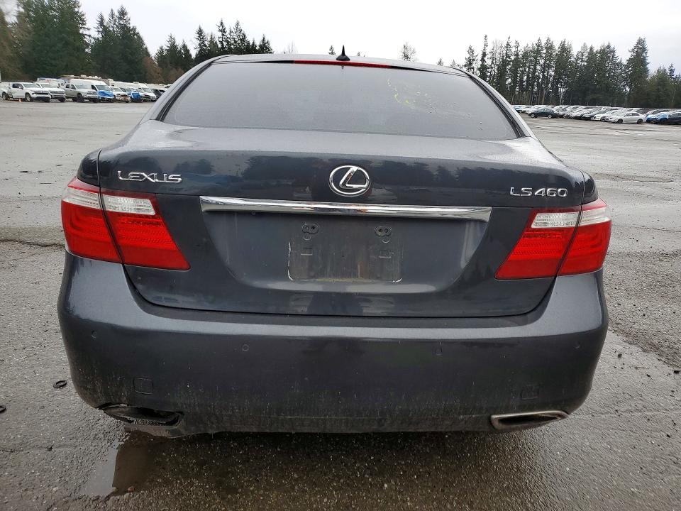JTHBL46F575042453 - 2007 LEXUS LS 460 GRAY photo 6