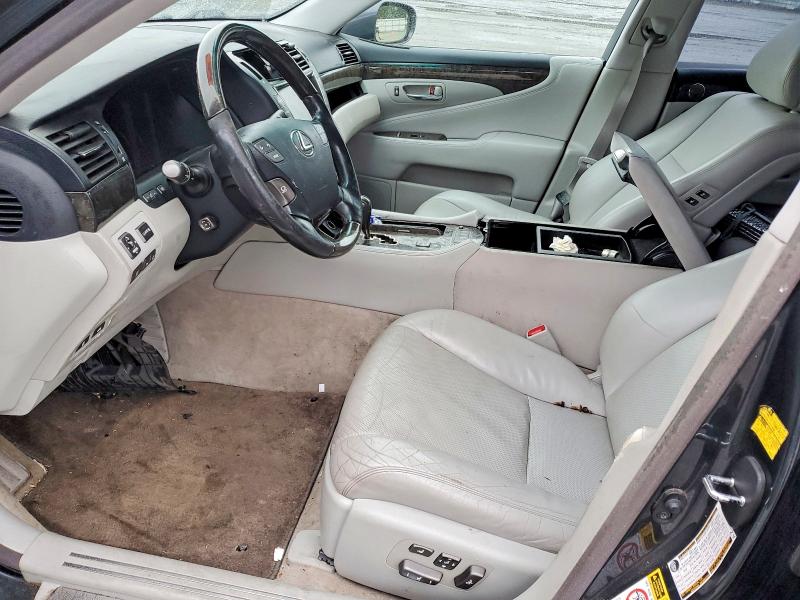 JTHBL46F575042453 - 2007 LEXUS LS 460 GRAY photo 7
