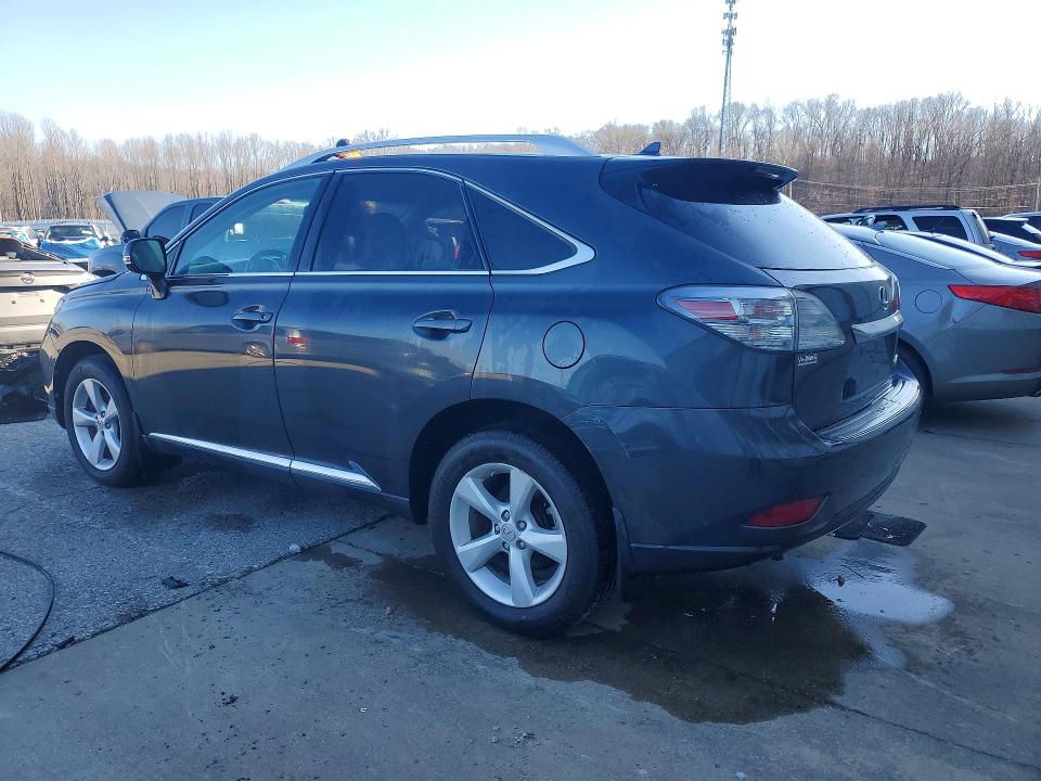 2T2BK1BAXBC081253 - 2011 LEXUS RX 350 GRAY photo 2