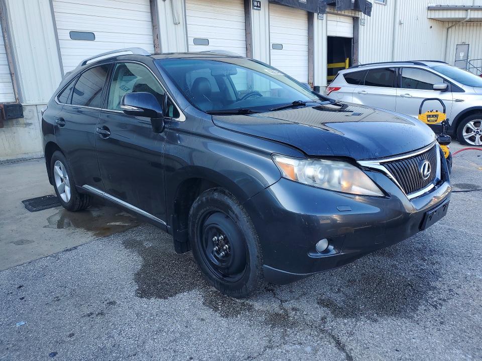 2T2BK1BAXBC081253 - 2011 LEXUS RX 350 GRAY photo 4