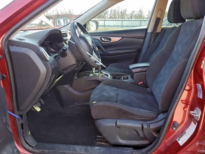 KNMAT2MT7FP581153 - 2015 NISSAN ROGUE S Kaštanová fotografie 7