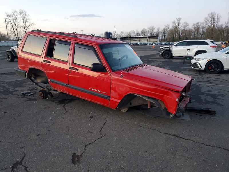1J4FF48S1YL167557 - 2000 JEEP CHEROKEE, RED - price history, history of ...