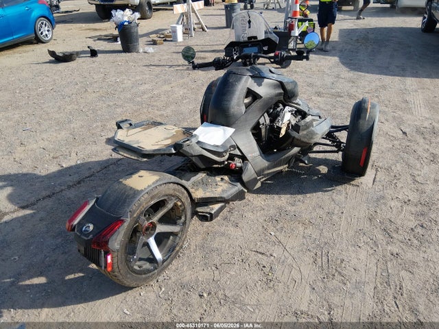 3JB2JEG4XRJ001053 - 2024 CAN-AM RYKER Black photo 4