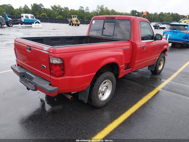 1FTYR10E61PB75260 - 2001 FORD RANGER أحمر صورة 4