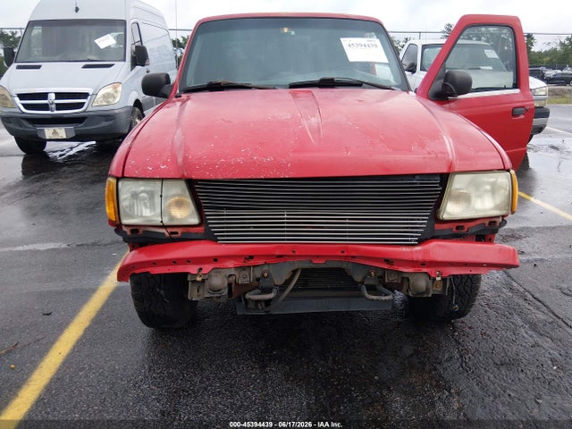 1FTYR10E61PB75260 - 2001 FORD RANGER أحمر صورة 6